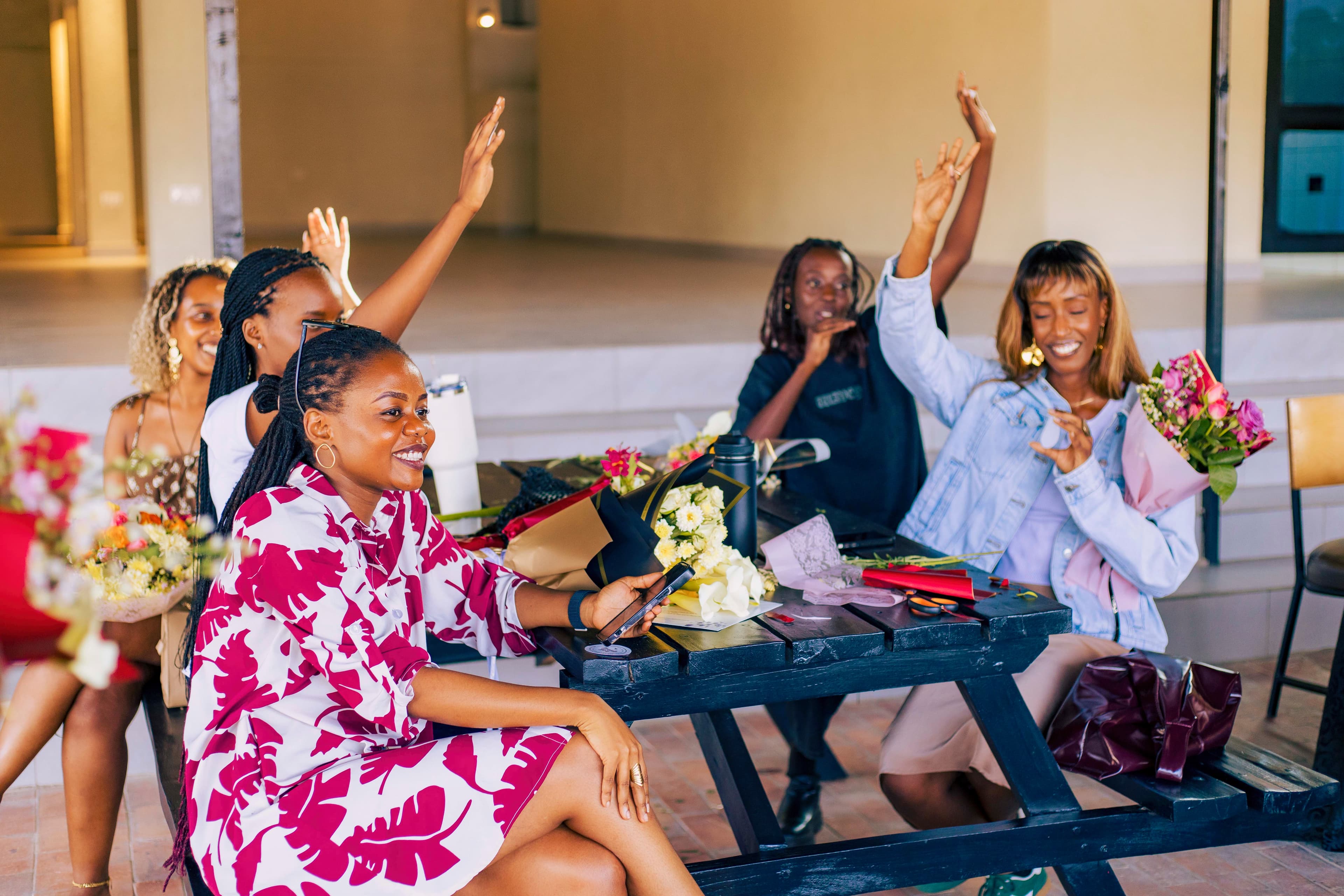 Elegant floral arrangement theme